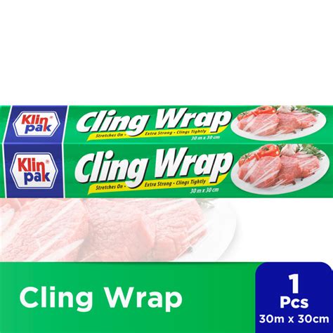 Klinpak Cling Wrap 30m X 30cm Pembungkus Makanan Lazada Indonesia