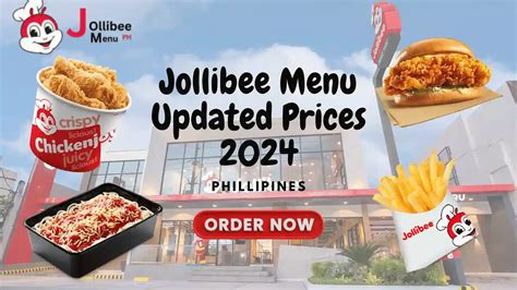 Jollibee Menu Prices In Philippines Latest Update January 2025