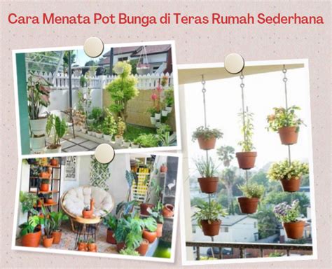 Cara Menata Pot Bunga Di Teras August 2023