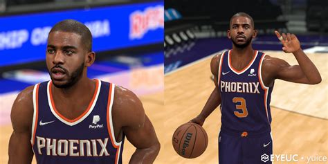 Nba 2k22 Chris Paul Cyberface And Body Model By Ice