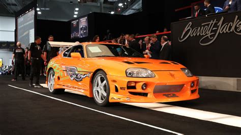 Fast Furious Toyota Supra Most Expensive Supra In The World Fetches