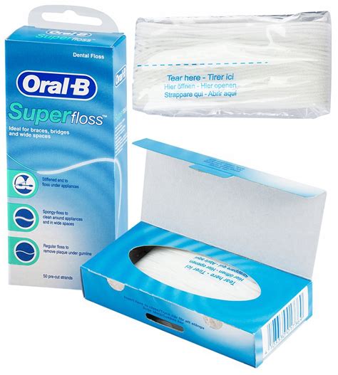 Ni Oral B Super Floss Do Aparat W Ortodontycznych Allegro Pl