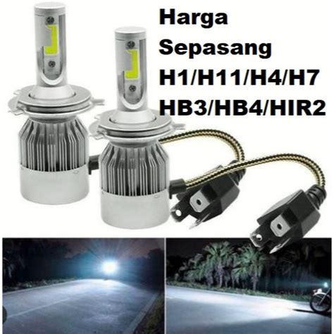 Jual Lampu Led Foglamp Headlamp Mobil C H Head Light Head Lamp H H