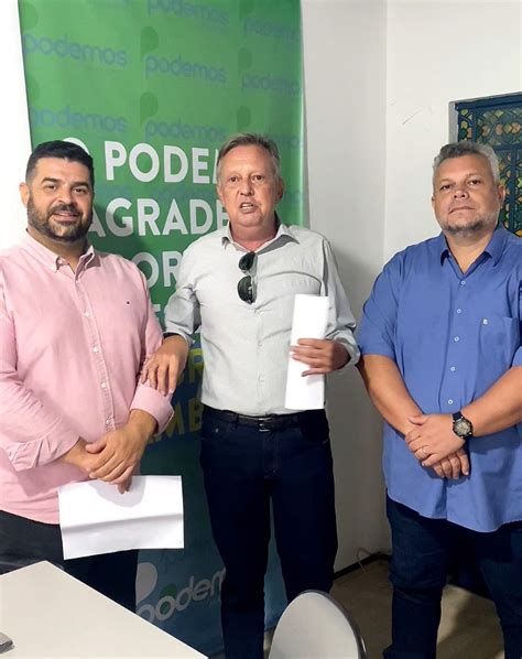 Presidente do Podemos de Carambeí recebe ofício que destina R 500 mil