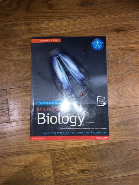 IB Biology Higher Level Pearson Baccalaureate Textbook Hobbies Toys