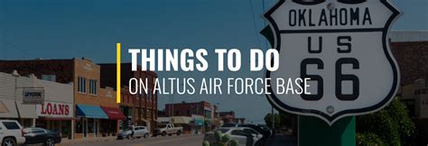 My Base Guide - Altus Air Force Base: In-Depth Welcome Center