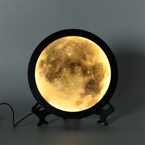 Illuminated Full Moon Lamp & Mirror - ScientificsOnline.com