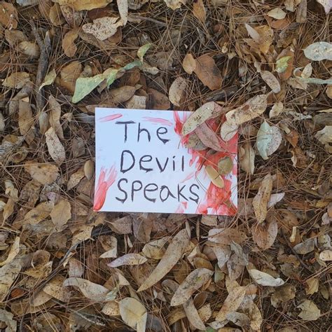 DanielFromSalem The Devil Speaks Lyrics Genius Lyrics