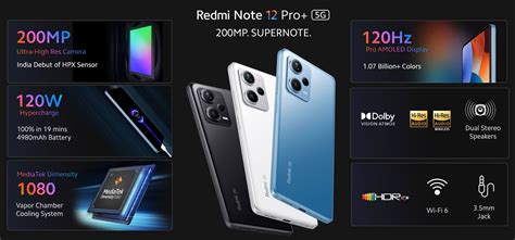 Xiaomi Redmi Note 12 Pro Plus Điện Thoại Camera 200MP Chưa Đến 9 Triệu