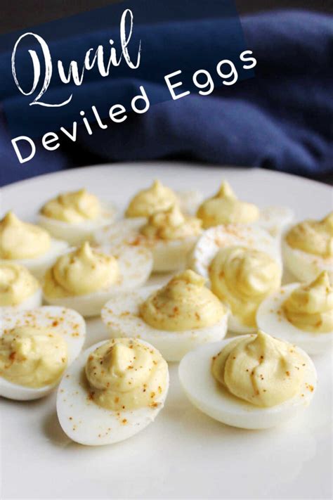 Deviled Quail Eggs Cooking With Carlee