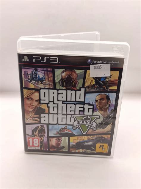 GTA 5 GTA V GRAND THEFT AUTO POLSKI W GRZE Sony PlayStation 3 (PS3 ...