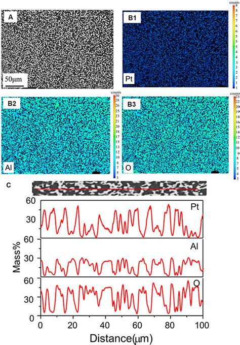 Cross Sectional Morphologies And Distribution Of Elements From EPMA