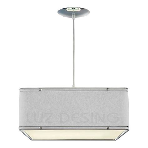 Luz Desing Colgante Luces Cuadrado Con Cromo Deco Apto Led Luz Desing