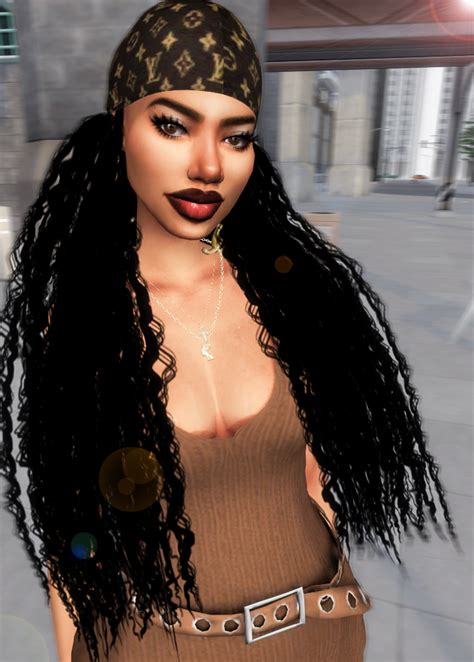 Durag Mami Ebonix Sims Hair Sims 4 Sims