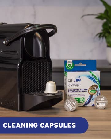 Caffenu Nespresso Cleaning Capsules Coffee Machine Cleaner For