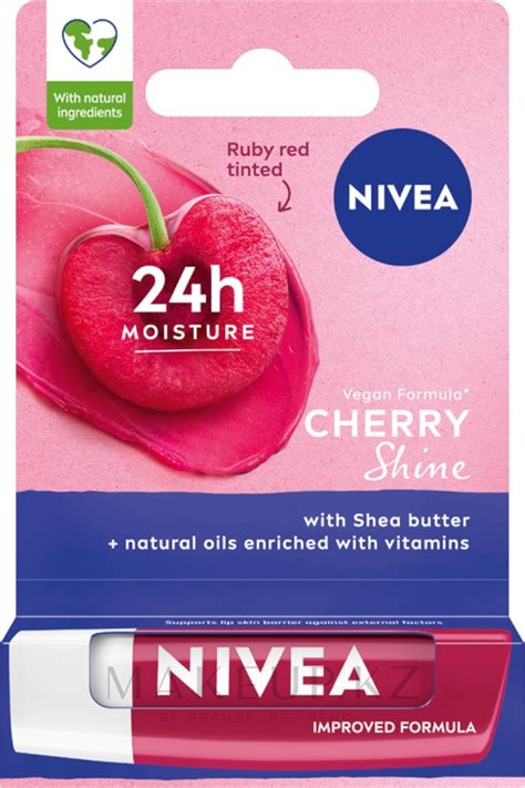 Бальзам для губ "Фруктовое сияние. Вишня" - NIVEA Lip Care Fruity Shine ...