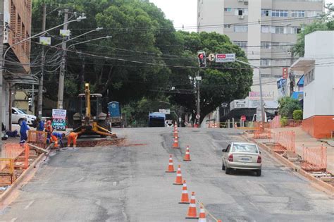 Obras Interditam Trechos Das Ruas Marechal Rondon E Rui Barbosa Neste