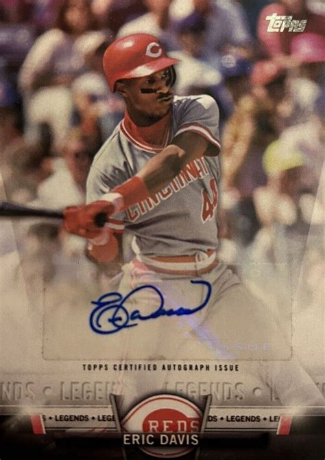 Topps Topps Salute Series Autographs Legends Red Sa Ed Eric