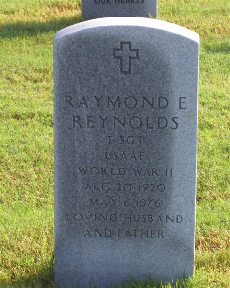 Raymond Enoch Reynolds 1920 1976 Find a Grave äreminne