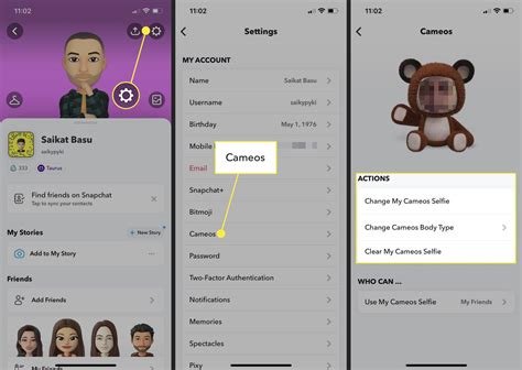 How to Change Your Cameo on Snapchat