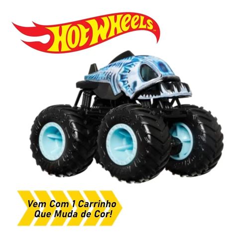 Pista Hot Wheels Jacare Caminhao Monstro Muda De Cor Parcelamento Sem Juros