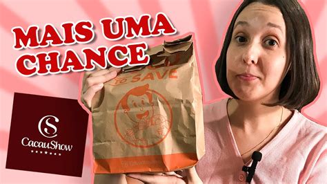 Comprei De Novo O Food To Save Da Cacau Show Ser Que Deu Certo Youtube