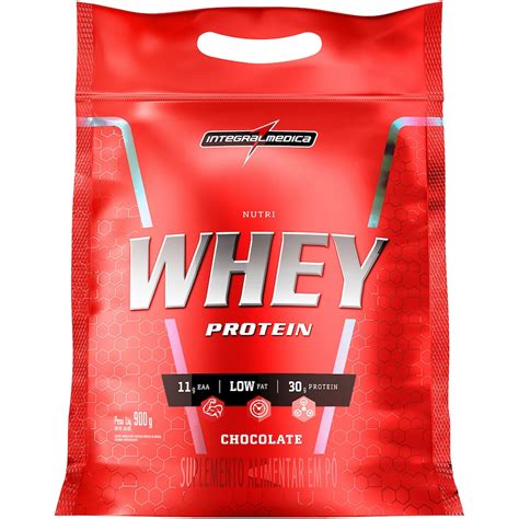 Whey Protein Integralmédica Nutri Whey Chocolate Refil 907g