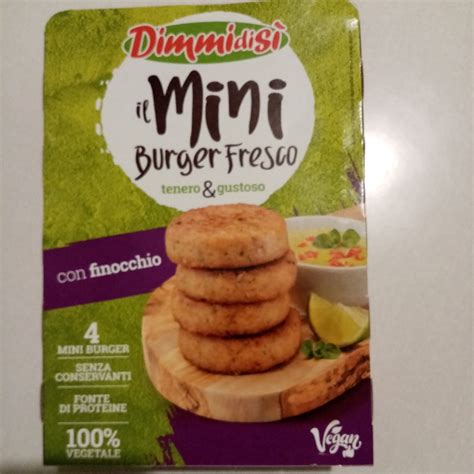 Dimmidisi Mini Burger Con Finocchi Reviews Abillion