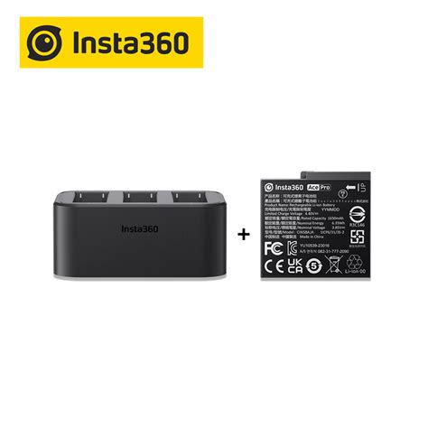 Insta360 Ace Pro Fast Charge Hub Battery Aquapro