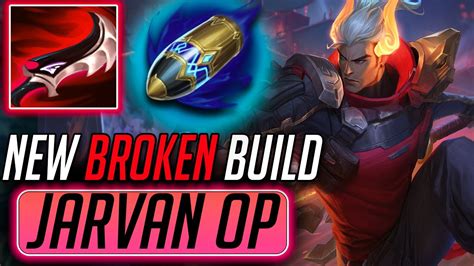 Wild Rift First Strike Jarvan New Lethality Build Is Broken Af Youtube