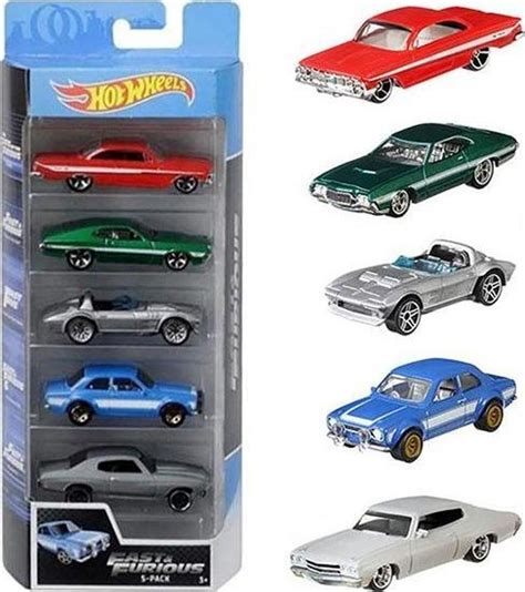 Hot Wheels 5 li Set Hızlı Ve Öfkeli Fast And Furıous 1 64 idefix