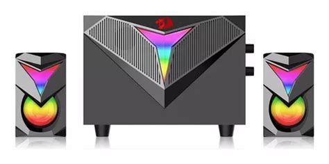Caixa De Som Gamer Redragon Toccata Rgb Preto - Gs700 | Parcelamento ...