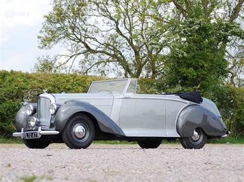 1949 Bentley Mark Vi Drophead Coupe V I Retro Luxury Ds