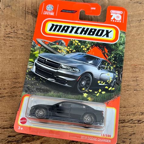 Matchbox 2018 Dodge Charger Brans Diecast