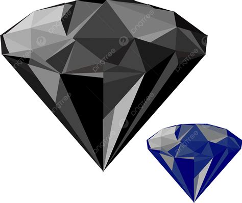 Diseño Decorativo De Elementos De Diamante Png Color Degradado