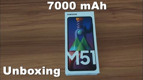 Samsung Galaxy M51 Celestial Black Unboxing Appie Tech Youtube