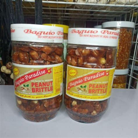 Baguio Pasalubong Peanut Brittle Buo Shopee Philippines