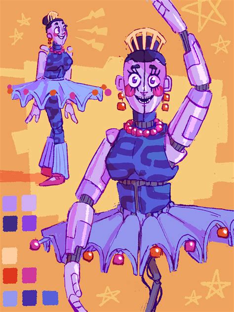 Glamrock Ballora Designs The Second Is Based On Her Description In