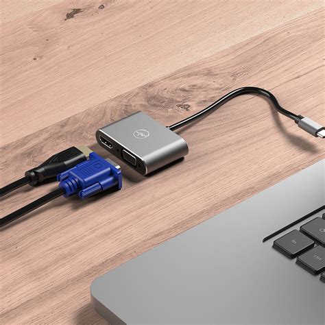 Mobility Lab Adaptateur Usb C Hdmi Et Vga M F Usb Garantie