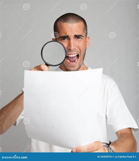 Shocking information stock photo. Image of indignation - 34469970