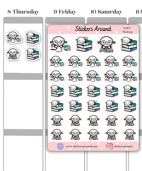 Study sticker – Stickers Around