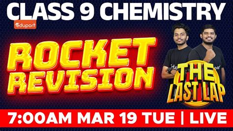 Class 9 Annual Exam Chemistry Rocket Revision Eduport Class 9