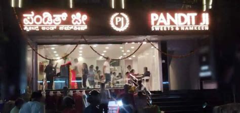 Pandit Ji Sweets And Namkeen Jayanagar Bangalore Zomato