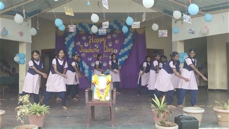 Morarji Desai Residential School Mosale Hosahalli Teachers Day Dance