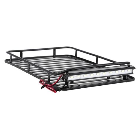 Buy Lemon Travel Luggage Carrier Roof Rack With LED Light Bar For TRX4