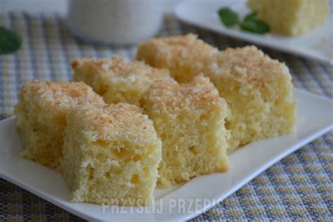 Ciasto Na Ma Lance Z Ma Lano Kokosow Posypk Przyslijprzepis Pl