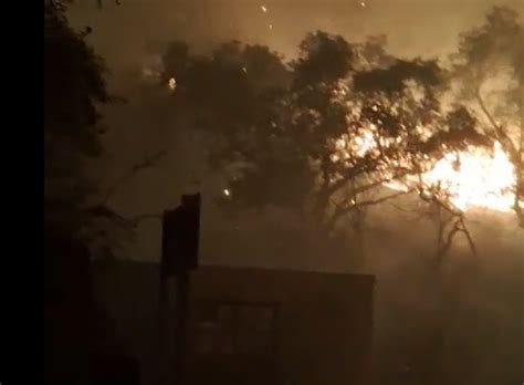 Incendio en Los Túneles la zona de Chancaní VIDEO