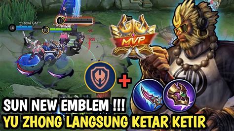 SUN NEW EMBLEM KETEMU YU ZHONG DI EXP LANE AUTO BIKIN KETAR KETIR