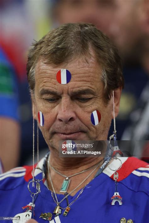 Fan Of France Seen During The Fifa World Cup Qatar 2022 Group D Match