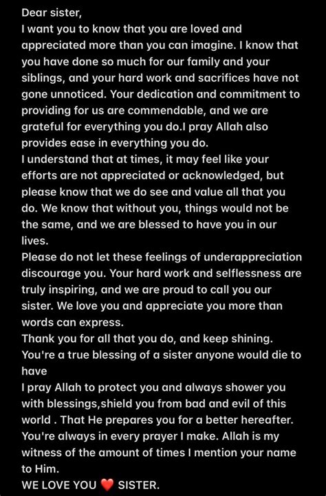dearest sister  love  message  sister good quotes